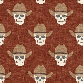 Cowboy Skulls - rust - LAD24