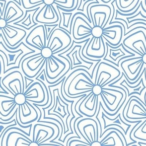Zen Floral / Blue