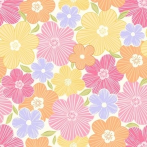 Floral Waltz Pink Small