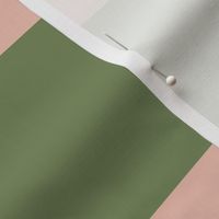 Bold Stripe Horizontal - Pink and Green