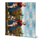 Seamless: Raphael - Madonna in the Meadow