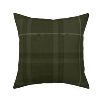 dark green textured plaid