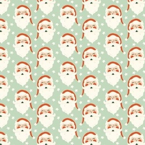 Happy Santa in mint 2.5