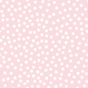 Jumbo | Pink with White Dots Scattered