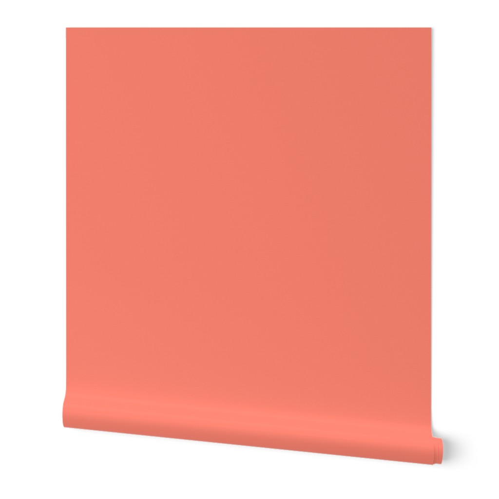 New Mexico Coral ~ Peacoquette Palette Solid  