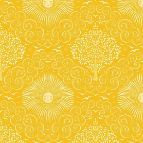 Sunny Serenity_Party Wall_Yellow_Small Scale_16984880