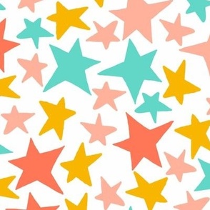 Yay for Today - Stars on White (L)