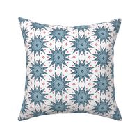 Indigo Chintz Stars