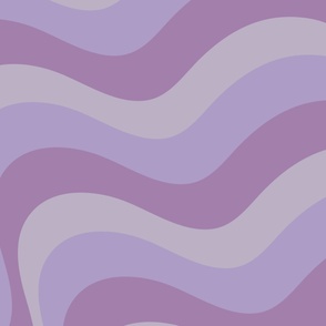 Liquid Swirl Purple Flow Groovy Stripe Y2K Pattern