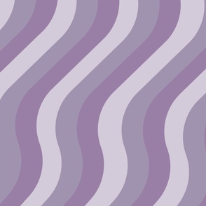 Purple Liquid Swirl Flow Groovy Stripe Y2K Pattern