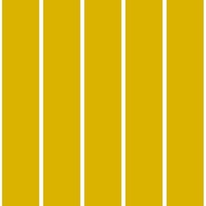 striped yellow-white pattern thin vertical white stripes on mustard