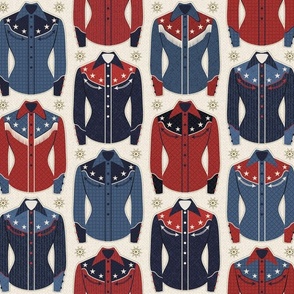 Vintage Western Shirts II - Americana