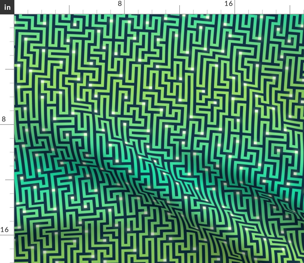 M Maze 0072 B geometric abstract texture modern ombre shape art