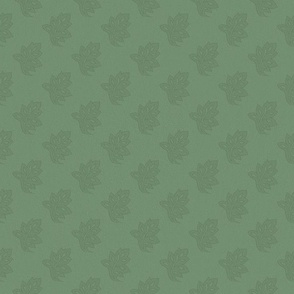 Vintage motives - green pattern background