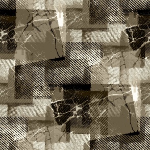 Abstract grunge pattern. Black, brown, beige background.
