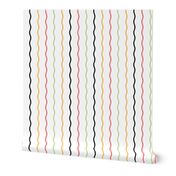 Bigger Up Up and Away Fly High Aviator Nursery Coordinate Wavy Stripes Vertical