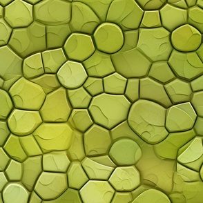 Peridot Green Mosaic Pattern 9