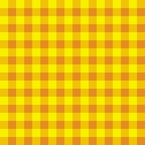 sunflower gingham