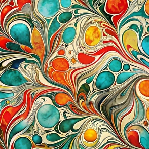 Marbling - Swirling Color Symphony