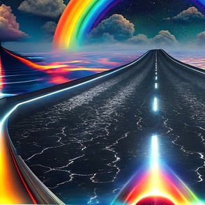Cosmic Rainbow Highway