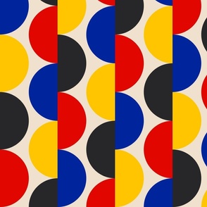 Midcentury Modern Mingle - Primary Colors (large)