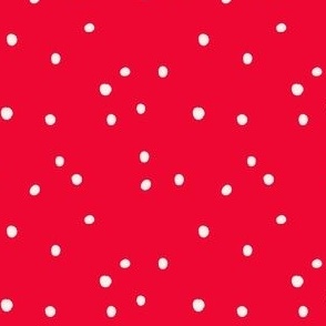 Dots on red