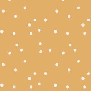 Dots on gold yellow