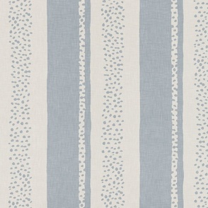 Upward blue Linen Stripe Wallpaper