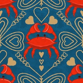 Cute Crab Heart