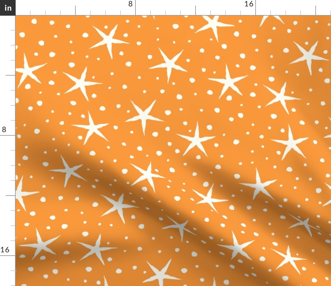 Stars and Snow // Saffron Orange