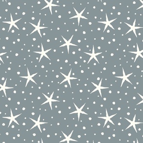 Stars and Snow // Smokey Blue