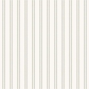 Seeded Stripe: Foggy Sage Stripe, Green Gray Beaded Stripe, Dotted Stripe