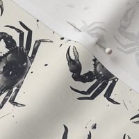 Celestial Cancer: A Novelty Crab Print for Cancer Awareness