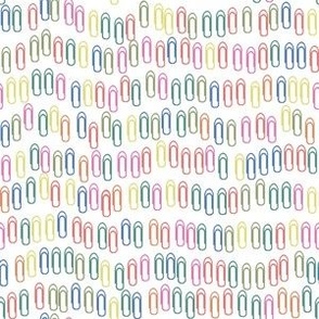 paper clip rainbow-ripples