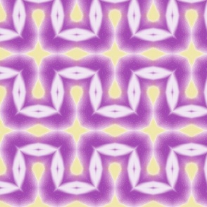 Purple and  yellow  symetric pattern
