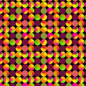 Cocktail Dots black small