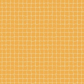 Orange checks. Bright kids checkered geometric. 