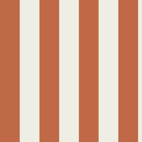 2.5" Wide Stripe | Topaz Brown Orange