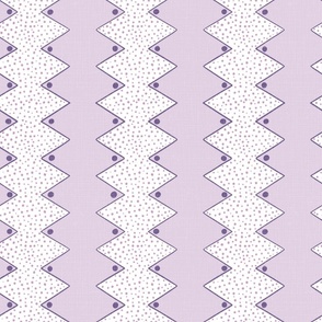 Textured zigzag stripes/purple lavender