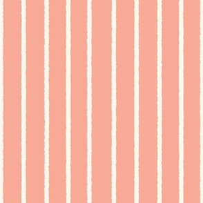 Pink Whisper Inked Stripes - L