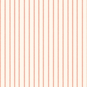 Pink Whisper Inked Stripes - M