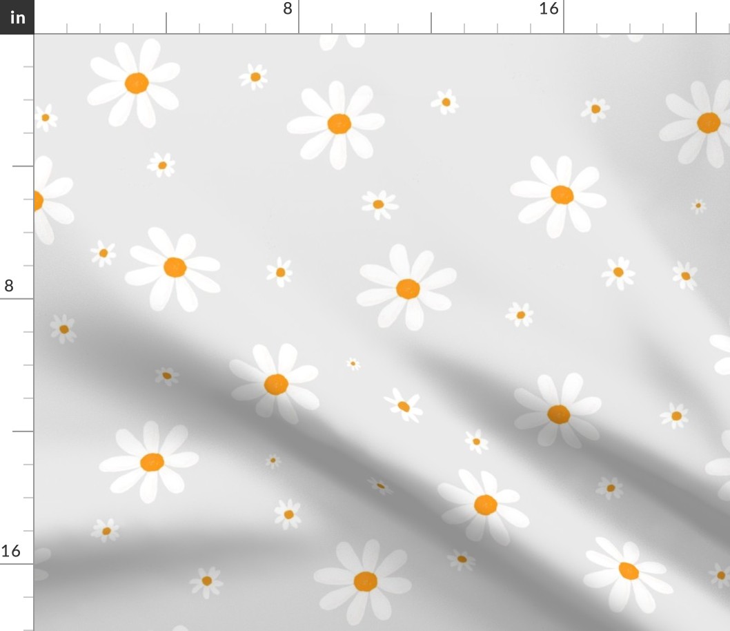 Daisy, Daisy fabric, daisy fabric cotton, daisy fabric uk, daisy pattern fabric, 