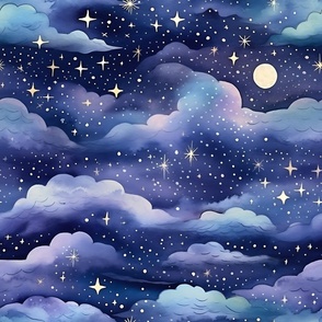 Bigger Starry Night Sky