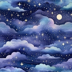 Smaller Starry Night Sky