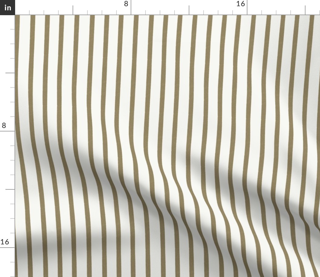 Gold and white stripes