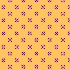 Pink  & Yellow Vintage Pattern