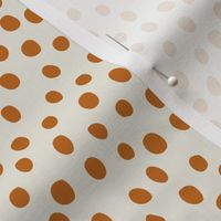 Speckles sand dots spots tan on neutral 