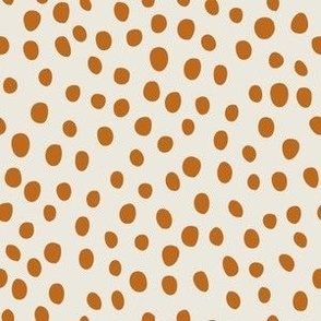 Speckles sand dots spots tan on neutral 