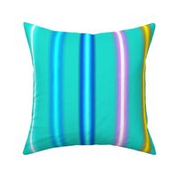 Rainbow Neon Light Stripes- aqua