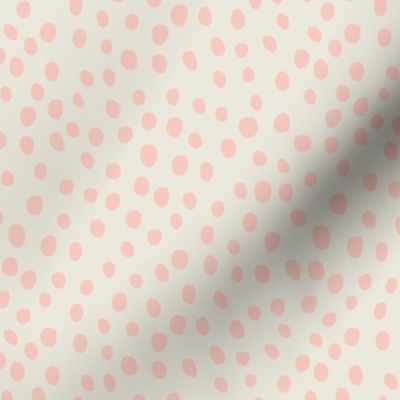 Dots spots speckles blush on neutral